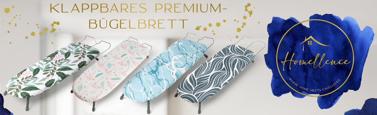 Four cover patterns of the Homellence tabletop ironing board
