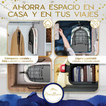 Solución Homellence para viajes: la tabla de planchar plegable es ligera y compacta, ideal para llevar en la maleta o guardar en el armario.